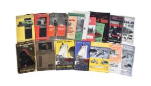 MODEL RAILWAY - COLLECTION OF EARLY MODEL CATALOGUES INC BASSETT LOWKE
