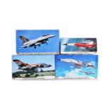 MODEL KITS - COLLECTION OF X4 HASEGAWA AIRCRAFT MODELS