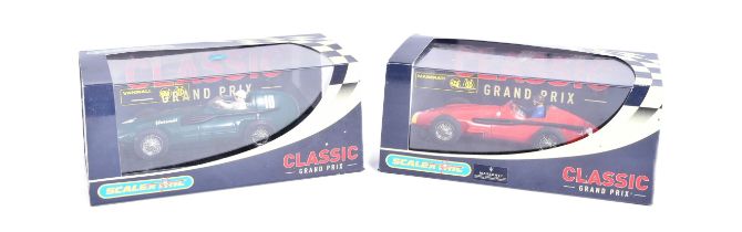 SCALEXTRIC - X2 HORNBY SCALEXTRIC SLOT CAR RACING CARS