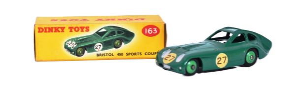 DINKY TOYS - NO. 163 BRISTOL 450 SPORTS COUPE DIECAST MODEL