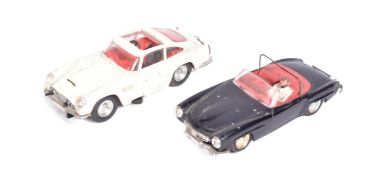 SCALEXTRIC - X2 VINTAGE TRIANG SCALEXTRIC JAMES BOND CARS