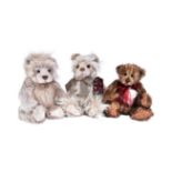 TEDDY BEARS - X3 ORIGINAL CHARLIE BEARS