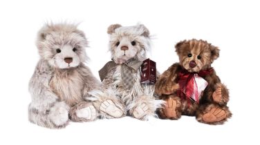 TEDDY BEARS - X3 ORIGINAL CHARLIE BEARS