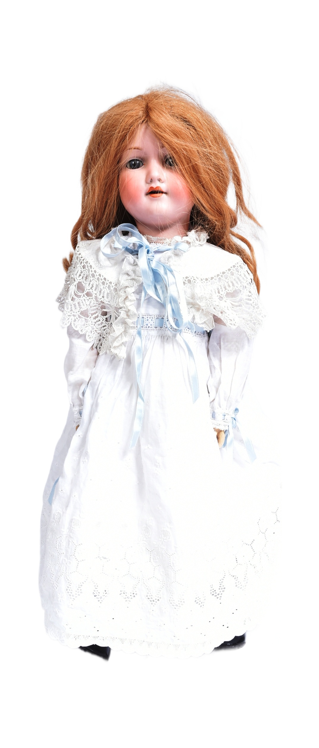 EARLY 20TH CENTURY GERMAN BISQUE HEADED DOLL