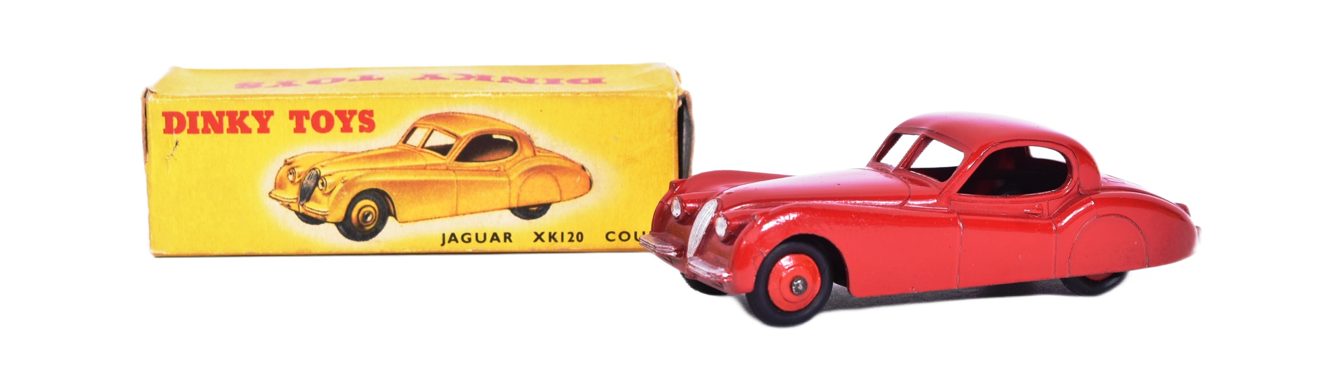 DINKY TOYS - NO. 157 JAGUAR XK120 COUPE DIECAST MODEL