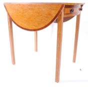 19TH CENTURY SATINWOOD & CROSSBANDED PEMBROKE TABLE