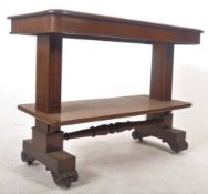 19TH CENTURY VICTORIAN TWO TIER SERVING BUFFET