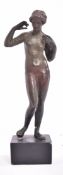 RM REPLICA - 20TH CENTURY RESIN FIGURE OF A NUDE LADY