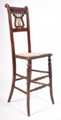 19TH CENTURY BENTWOOD HARPISTS MUSICIANS CHAIR STOOL