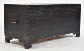 EARLY 20TH CENTURY STAINED CAMPHOR WOOD CHEST