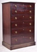 19TH CENTURY VICTORIAN SECRETAIRE CHEST OF DRAWER