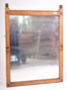 19TH CENTURY VICTORIAN AESTHETIC MOVEMENT WALL MIRROR