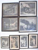 COLLECTION OF 19TH CENTURY ETCHING ON PAPER PORTRAITS