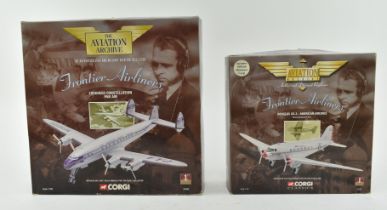 THE AVIATION ARCHIVE - CORGI - TWO BOXED DIECAST AEROPLANES