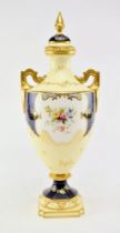 VICTORIAN 19TH CENTURY FINE BONE CHINA COALPORT URN VASE