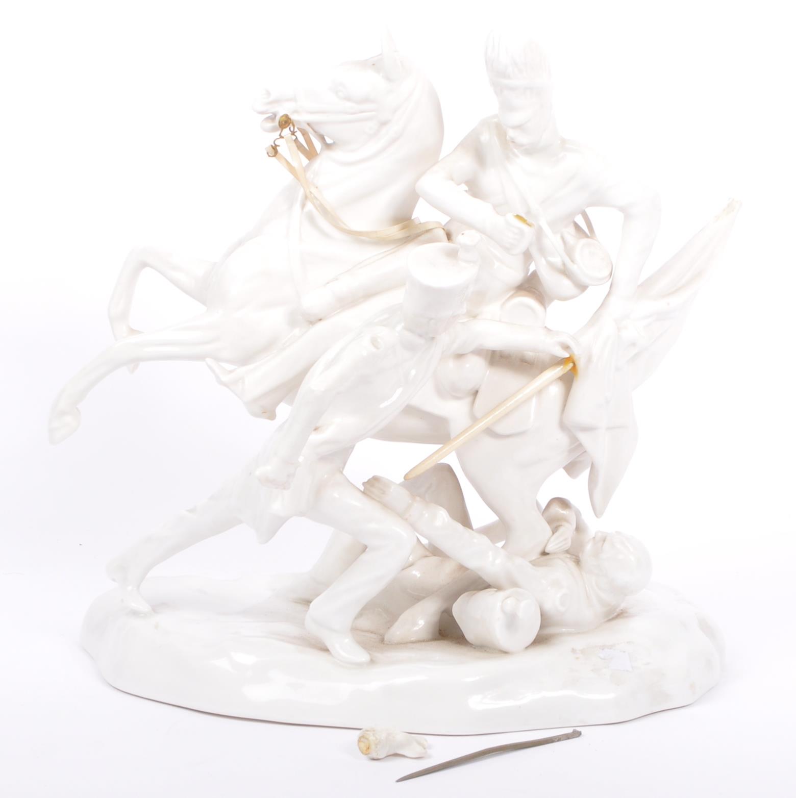 MICHEAL SUTTY PORCELAIN MILITARY FIGURE - FACTORY PROTOTYPE