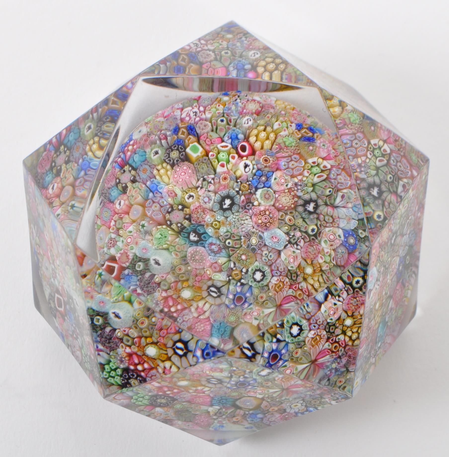 BACCARAT 1960S FRENCH MILLEFIORI PAPERWEIGHT - Image 2 of 5