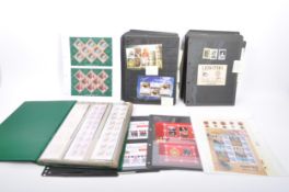 LARGE COLLECTION OF SHEETLETS NEVER HINGED UNFRANKED STAMPS