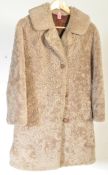 VINTAGE LADIES GENUINE FUR COAT / JACKET BY SKANDIPALS SWEDEN