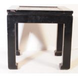 20TH CENTURY CHINOISERIE LACQUERED OCCASSIONAL TABLE