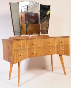 WRIGHTON FURNITURE - MID CENTURY TEAK DRESSING TABLE