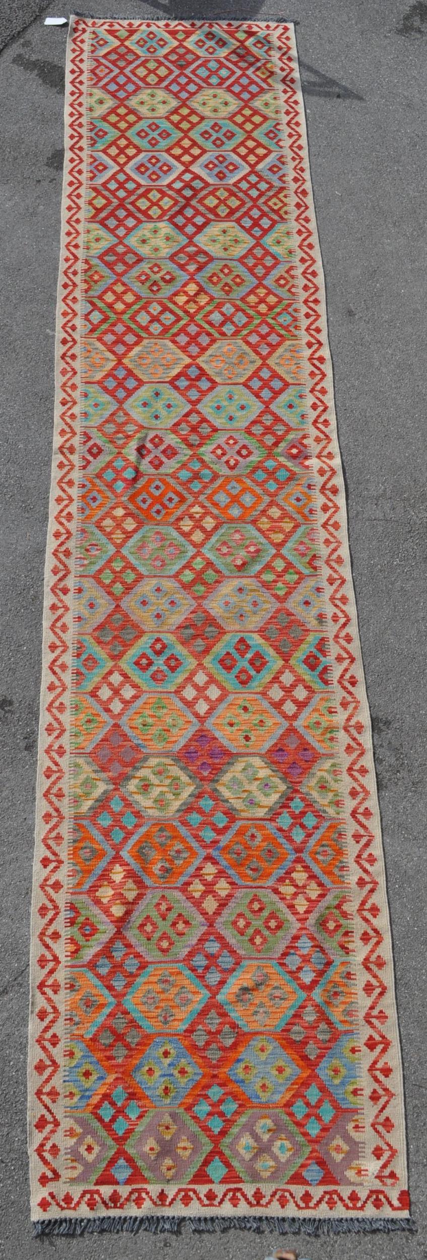 20TH CENTURY TURKISH ANATOLIAN KILIM RUNNER