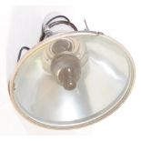 RETRO MID 20TH CENTURY INDUSTRIAL FACTORY CEILING LIGHT