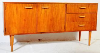 BRITISH MODERN DESIGN - MID CENTURY TEAK WOOD SIDEBOARD