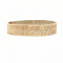 HALLMARKED 9CT GOLD MESH BRACELET