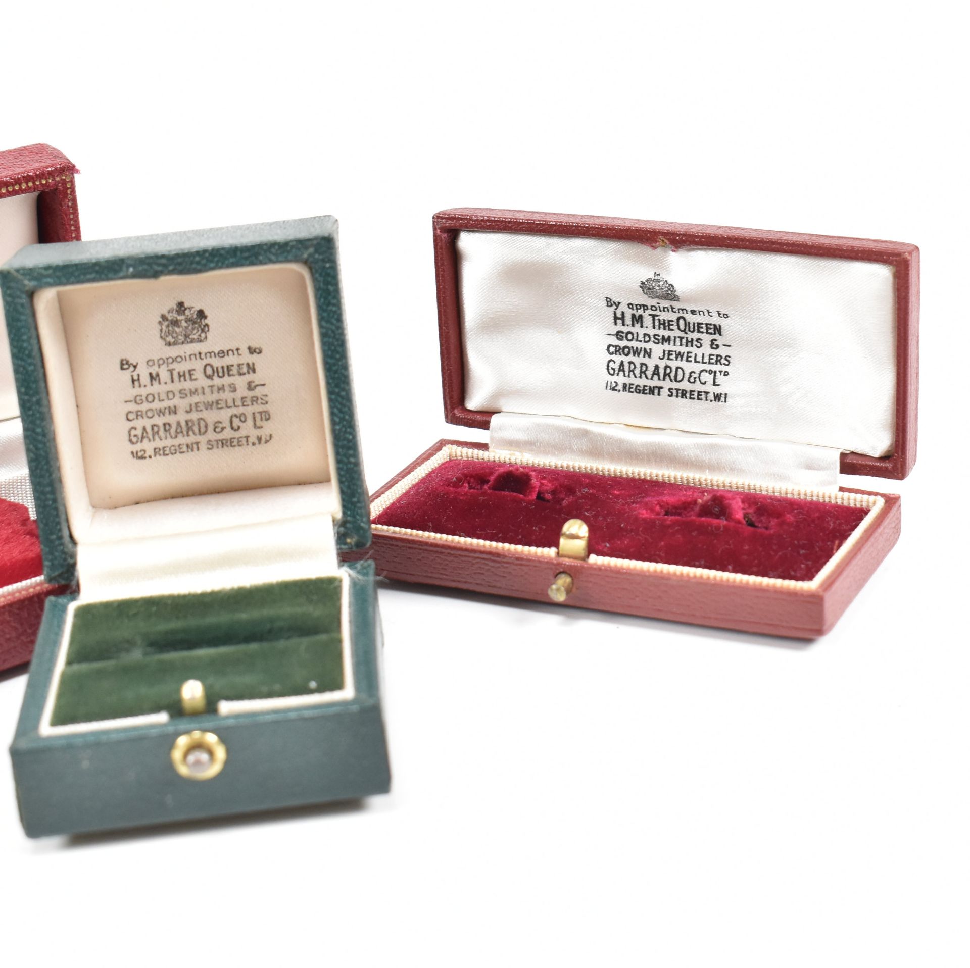 COLLECTION OF THREE GARRARD & CO LONDON JEWELLERY BOXES - Image 5 of 7