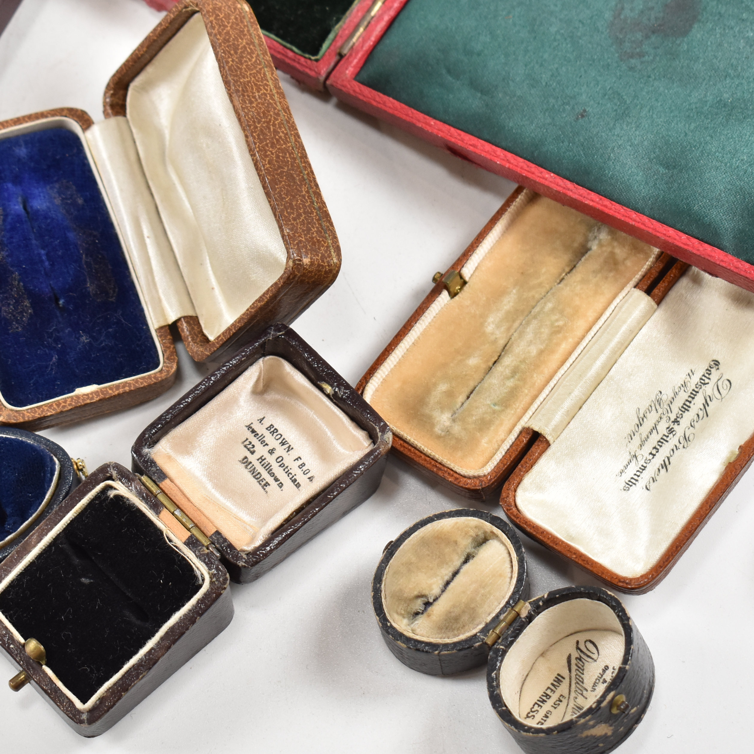 COLLECTION OF JEWELLERY BOXES CASES - Image 10 of 16