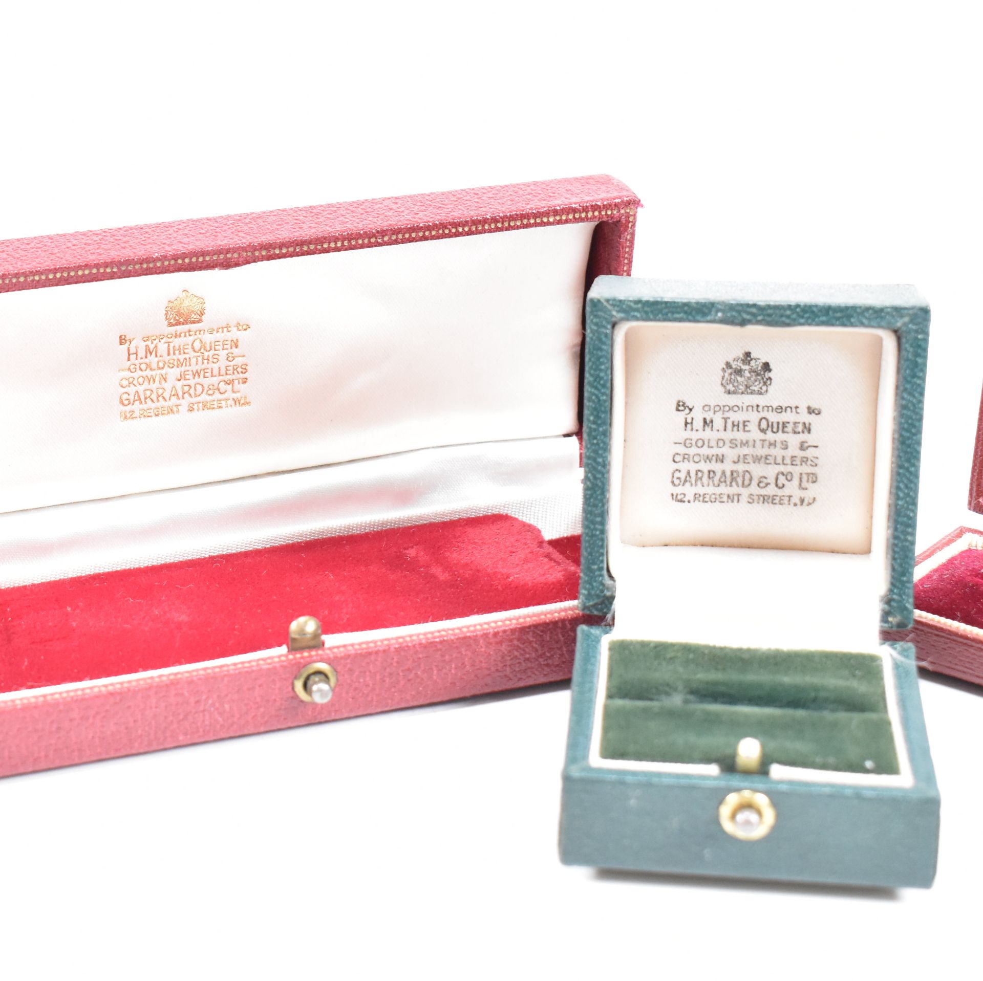 COLLECTION OF THREE GARRARD & CO LONDON JEWELLERY BOXES - Image 4 of 7