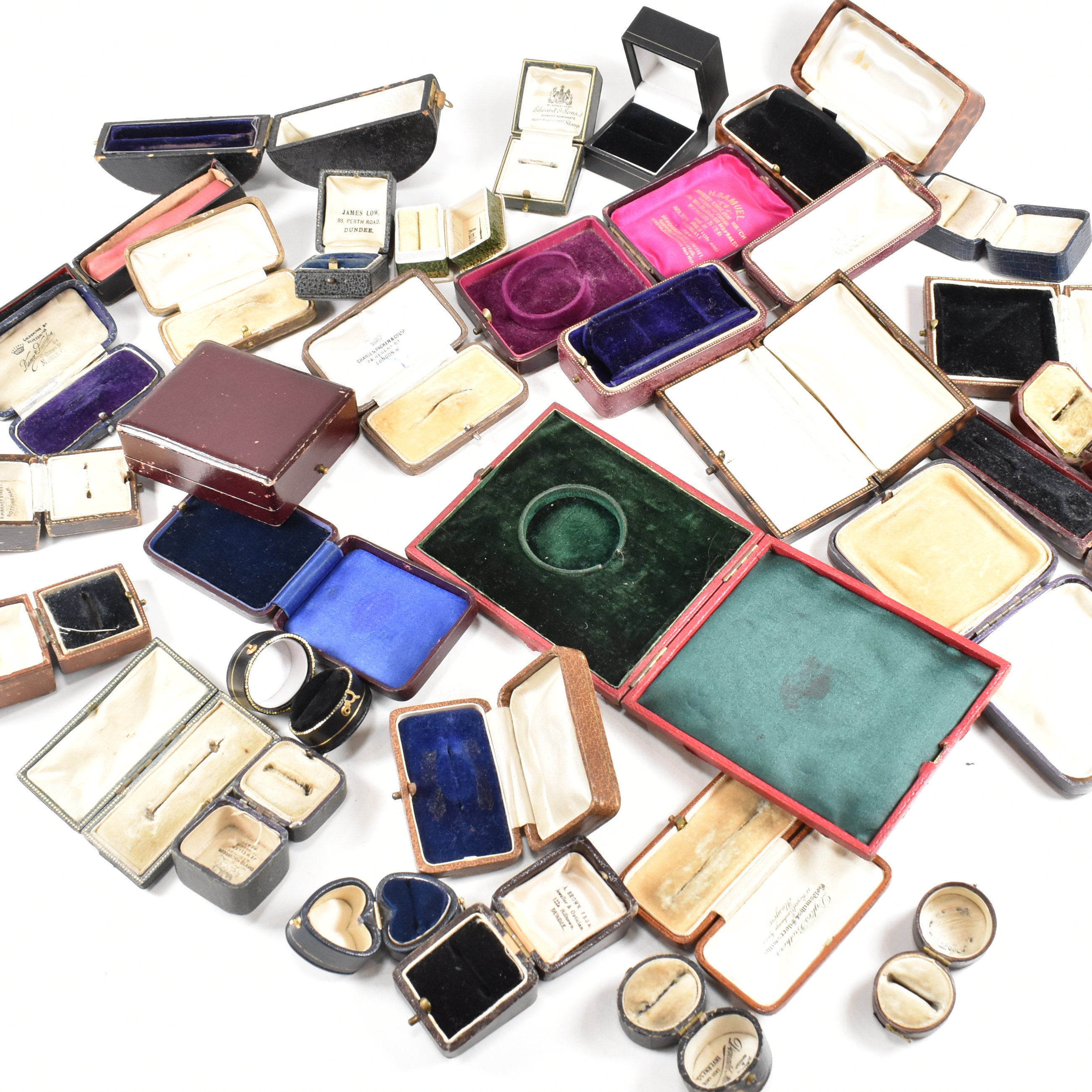 COLLECTION OF JEWELLERY BOXES CASES - Image 8 of 16