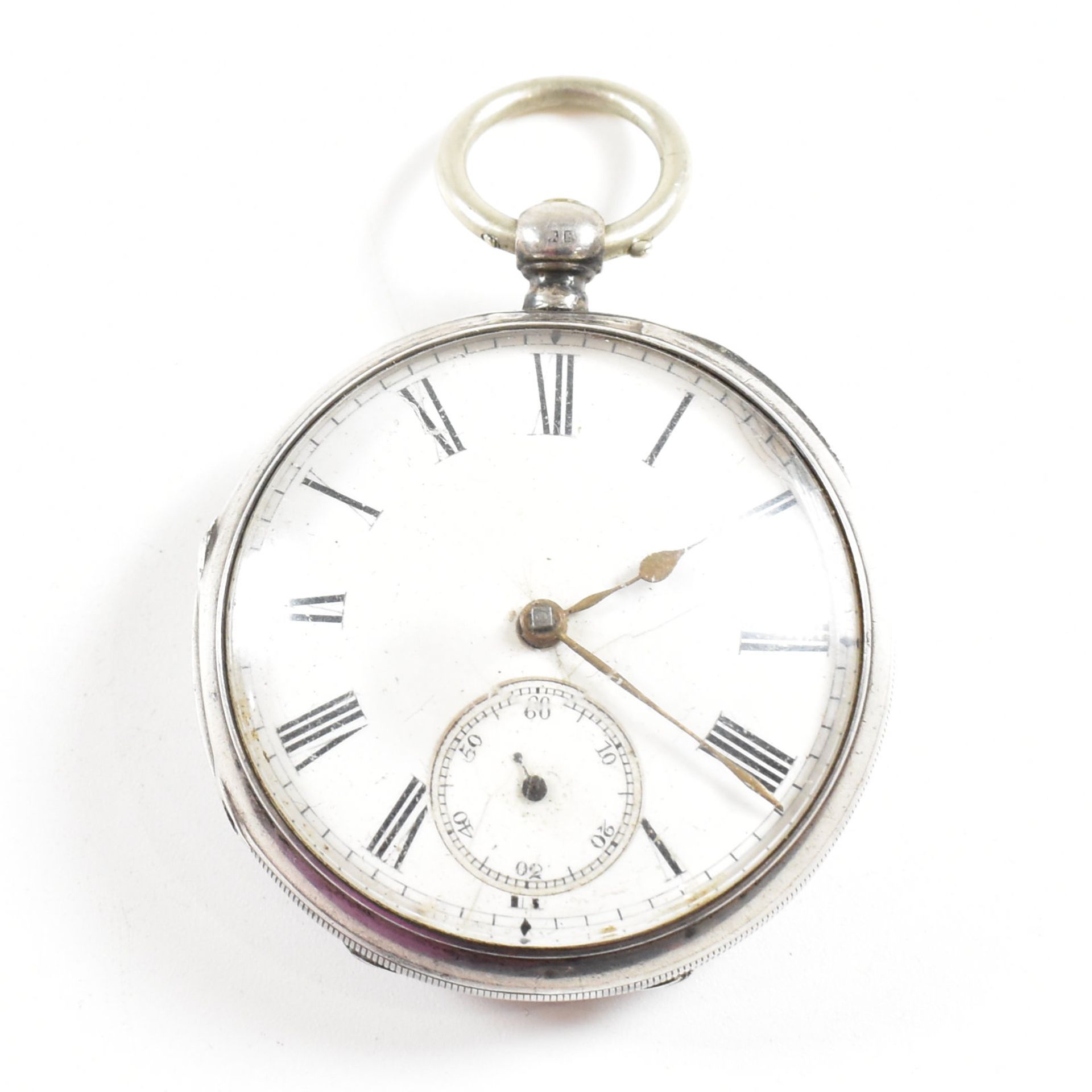 19TH CENTURY JOHN BELL SILVER HALLMARKED POCKET WATCH