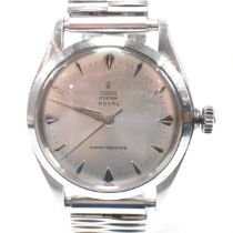 1960S TUDOR OYSTER ROYAL STAINLESS STEEL WRISTWATCH
