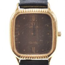 OMEGA DE VILLE GOLD PLATED QUARTZ WRISTWATCH