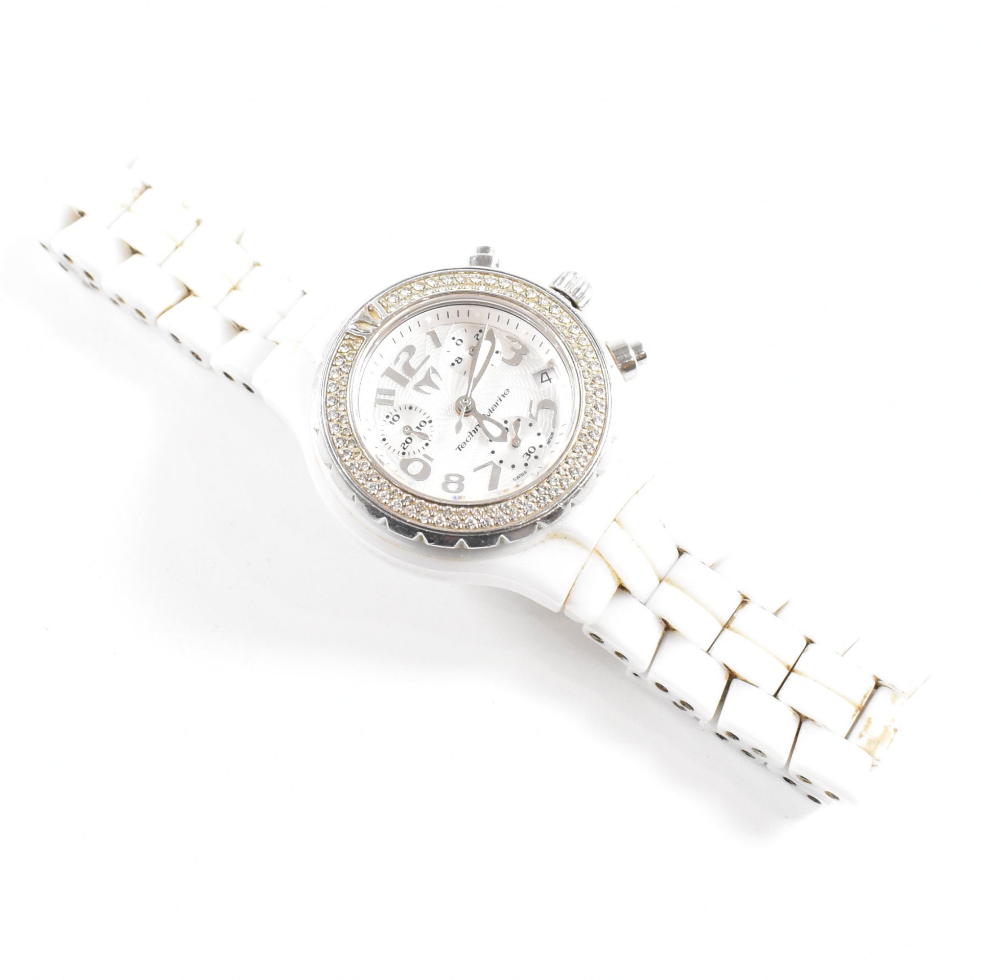 TECHNOMARINE TECHNOLADY CHRONO CERAMIC WRIST WATCH - Image 4 of 6