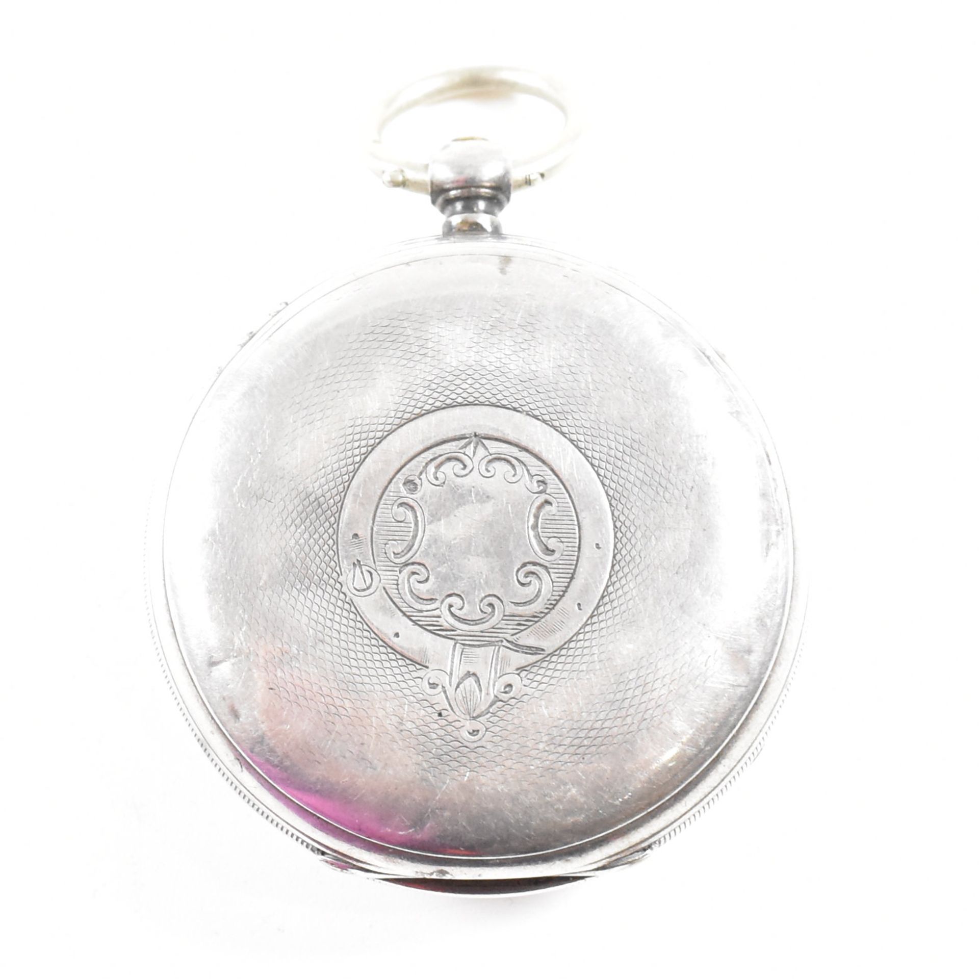 19TH CENTURY JOHN BELL SILVER HALLMARKED POCKET WATCH - Image 2 of 7