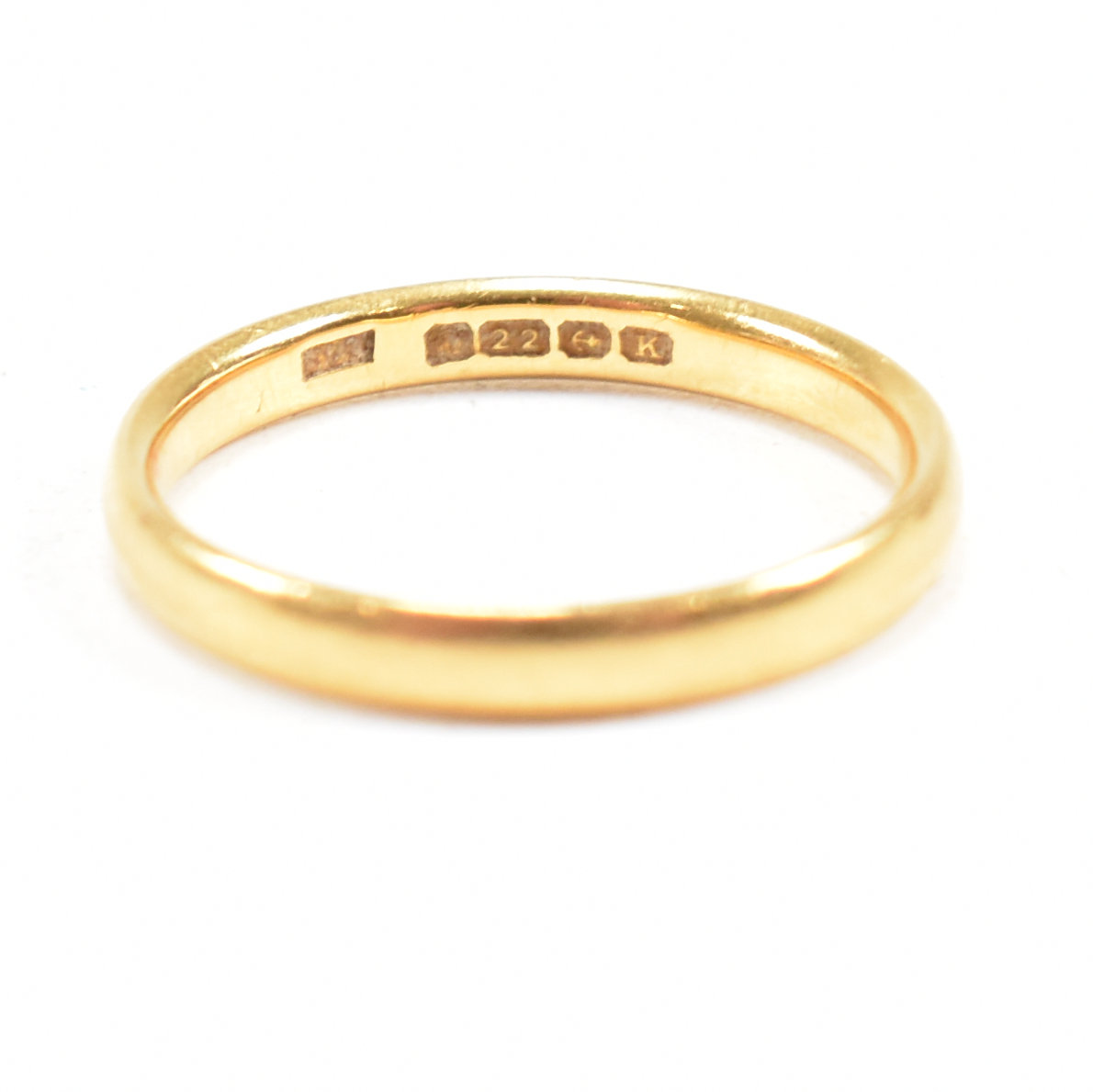 HALLMARKED 22CT BAND RING - Image 5 of 6