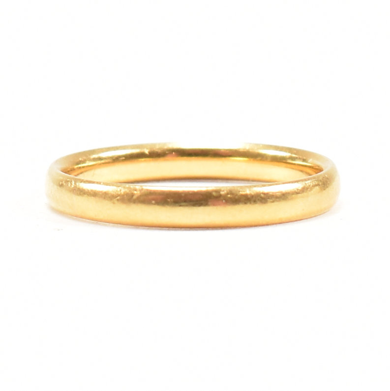 HALLMARKED 22CT BAND RING - Image 3 of 6