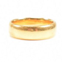 HALLMARKED 22CT GOLD BAND RING