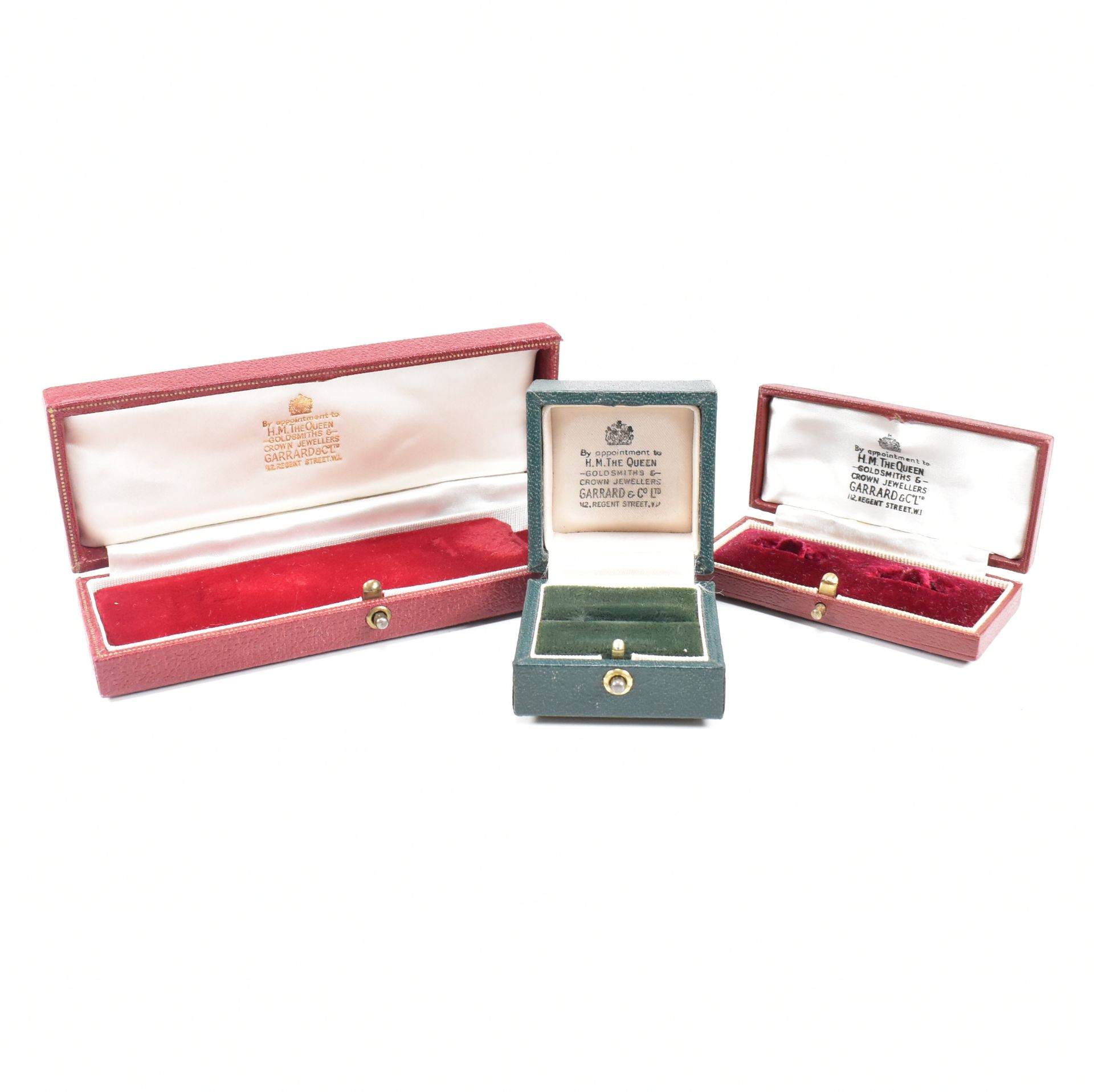 COLLECTION OF THREE GARRARD & CO LONDON JEWELLERY BOXES - Image 3 of 7