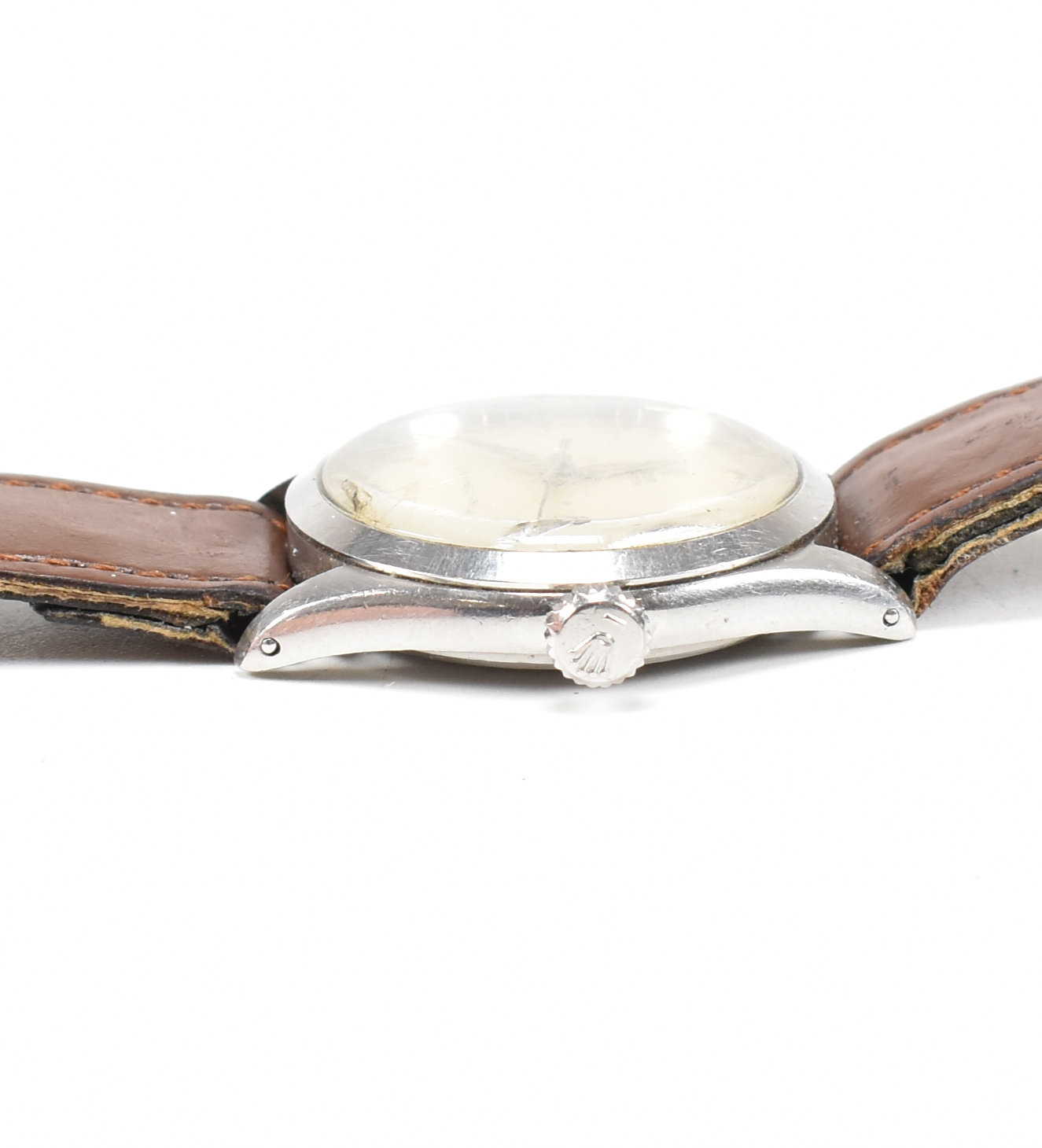MID CENTURY TUDOR OYSTER STAINLESS STEEL WRISTWATCH - Image 4 of 7