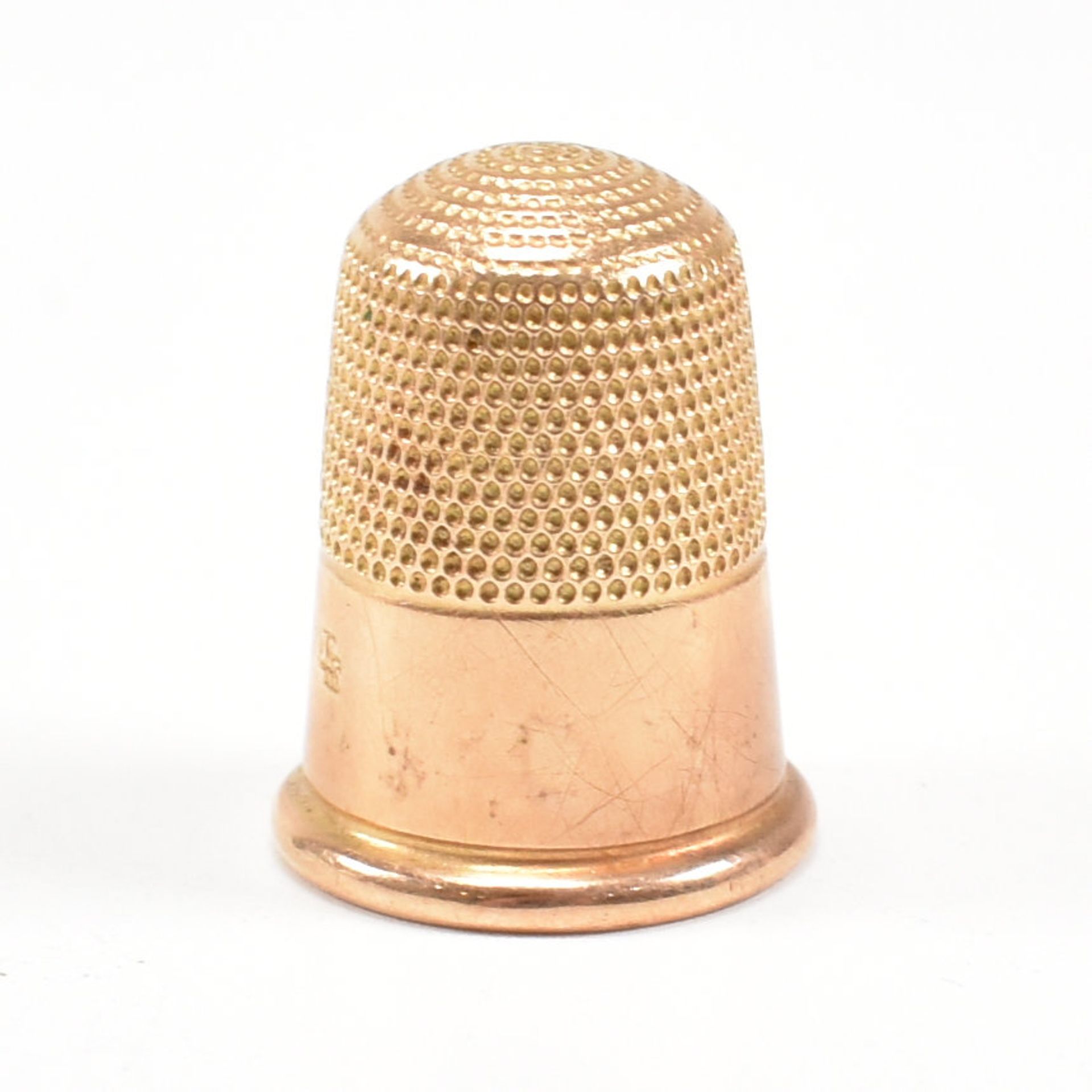 19TH CENTURY 18CT GOLD THIMBLE - Bild 2 aus 6