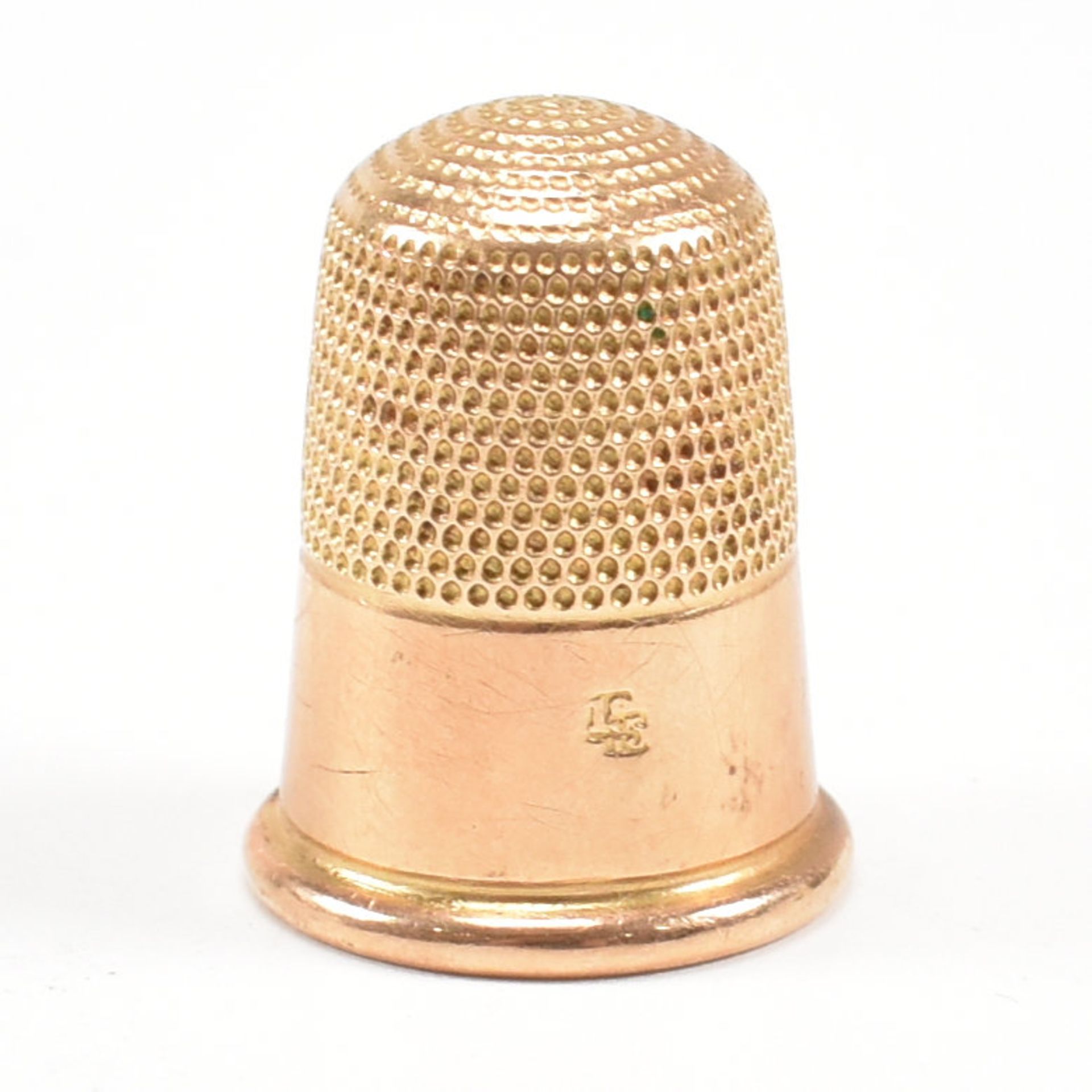 19TH CENTURY 18CT GOLD THIMBLE - Bild 3 aus 6