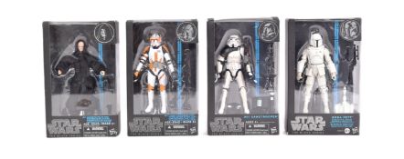 STAR WARS - THE BLACK SERIES - BOXED BLUE LINE ACTION FIGURES