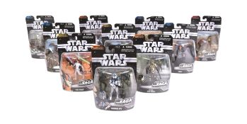 STAR WARS - THE SAGA COLLECTION - CARDED ACTION FIGURES
