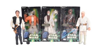 STAR WARS - COLLECTION OF VINTAGE HASBRO 12" SCALE ACTION FIGURES