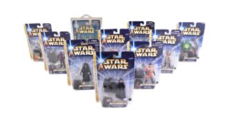 STAR WARS - ACTION FIGURES - COLLECTION OF BLUE CARD FIGURES