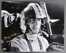 STAR WARS - DAVID ANKRUM - TOPPS AUTHENTICS SIGNED 8X10" PHOTO